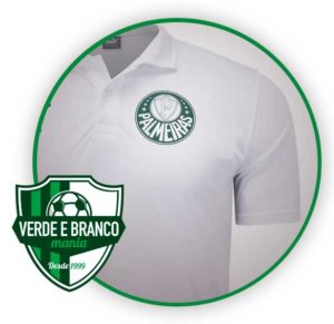 Camisa Polo Goal Palmeiras 2020/21 Branca