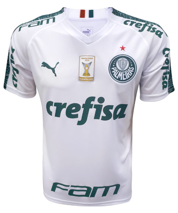 Camisa II Palmeiras 2019 Patrocínios/PatchBR