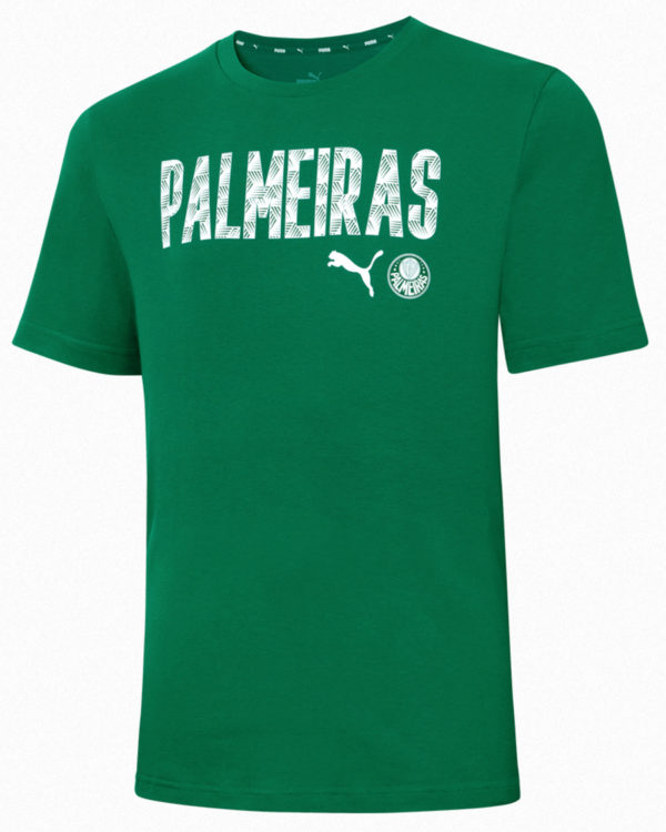 Camiseta Palmeiras Wording 2021/22 Verde