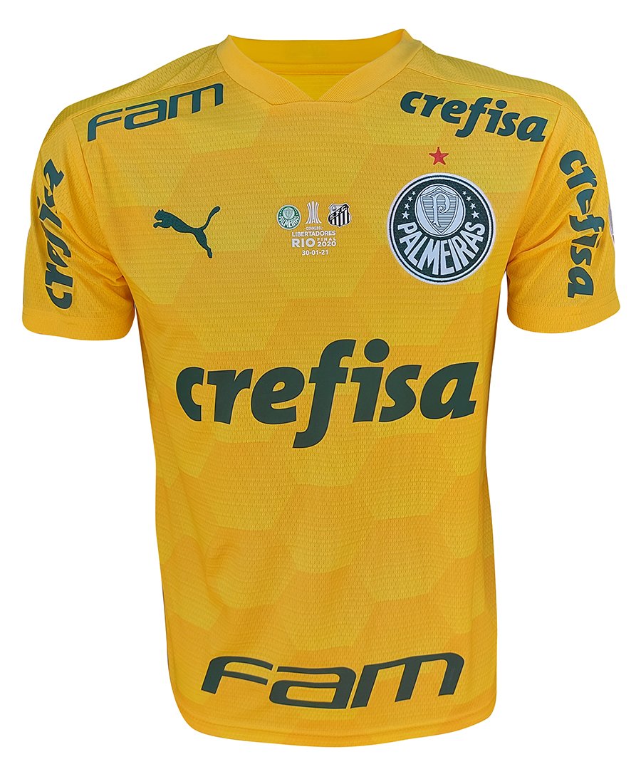 Camisa Puma Palmeiras Goleiro II 2021 Final Copa do Brasil