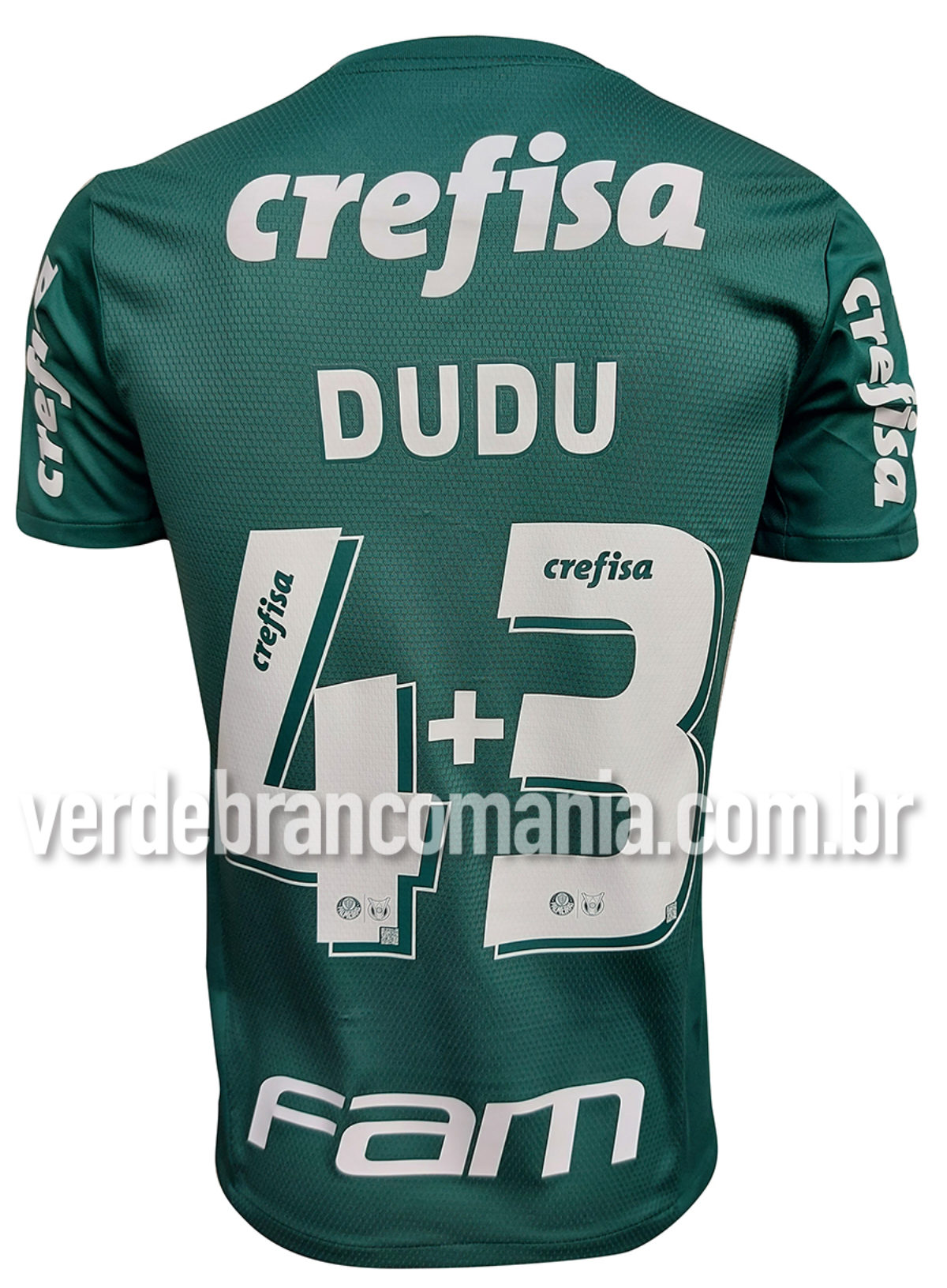 Camisa Palmeiras Puma I 21/22 - Personalização Dudu