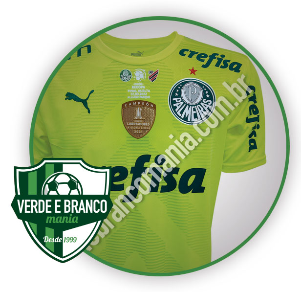 Camisa Goleiro I Palmeiras 2021/22