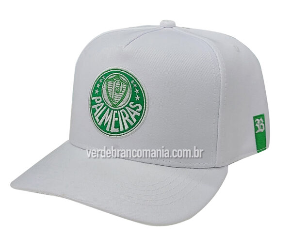 Boné Snapback Palmeiras Branco