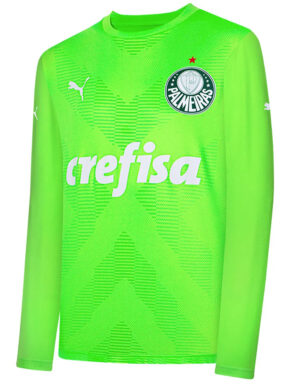 Camisa Goleiro Palmeiras 2023/24 Limão Manga