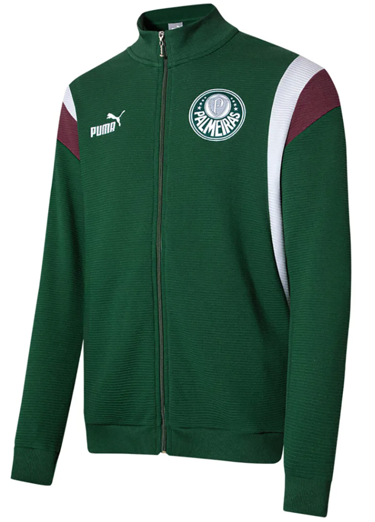 jaqueta puma agasalho palmeiras verde
