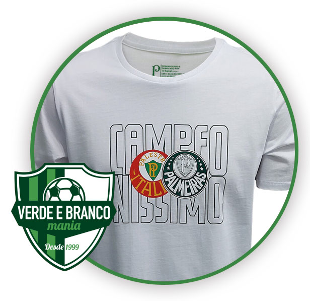 Camiseta Palmeiras Campeoníssimo 2024 Branca