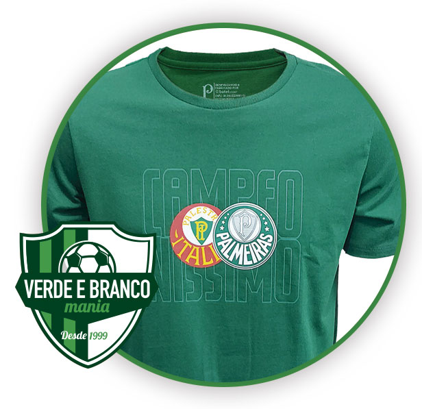 Camiseta Palmeiras Campeoníssimo 2024 Verde