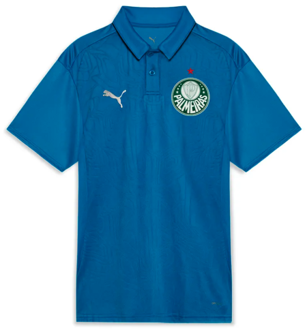 Polo Treino Palmeiras 2025/26 Azul