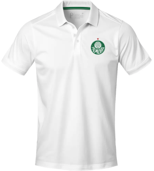 Polo Palmeiras Basic Branca